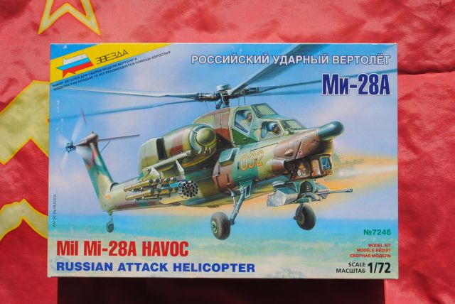 Zvezda 7246 MiL Mi-28A HAVOC Russian Attack Helicopter